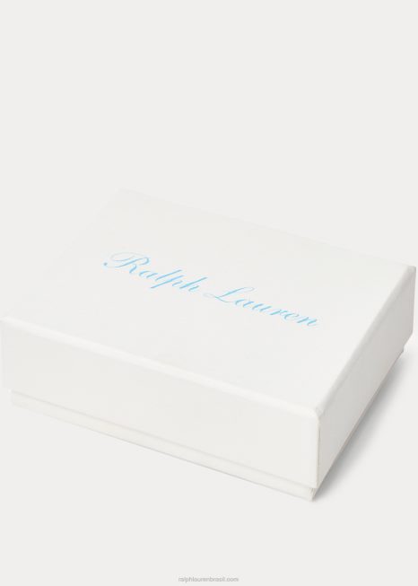 pente de prata esterlina BD6J8112 bebê Ralph Lauren prata