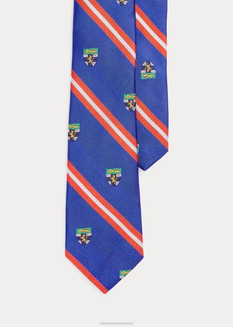 gravata de clube de seda repp BD6J5837 crianças Ralph Lauren real