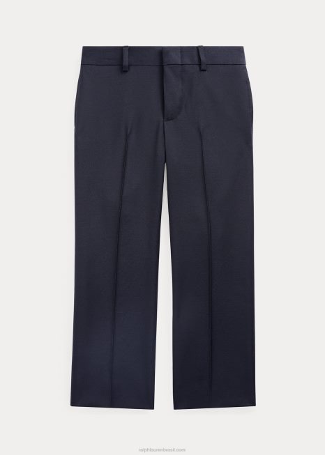 calça de lã leve BD6J6445 crianças Ralph Lauren marinha