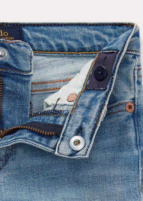 jeans slim stretch sullivan BD6J6543 crianças Ralph Lauren lavagem de pessoal