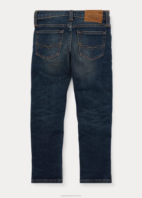 jeans slim stretch sullivan BD6J9758 crianças Ralph Lauren lavagem de adams