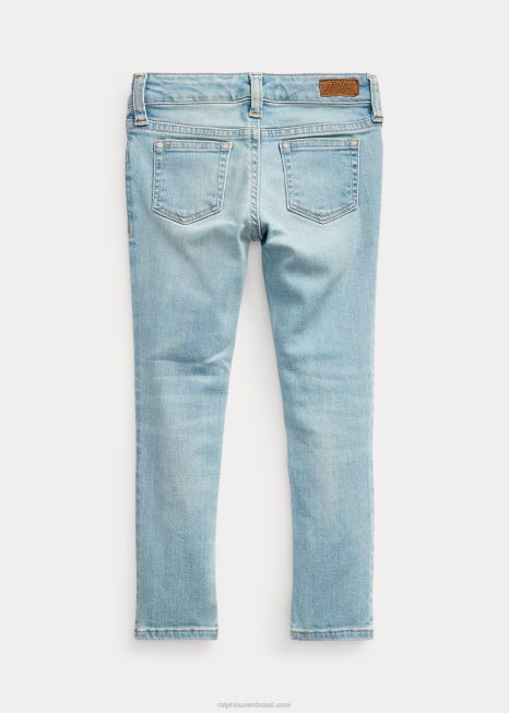 legging jeans aubrie BD6J6887 crianças Ralph Lauren lavagem de rinocerontes