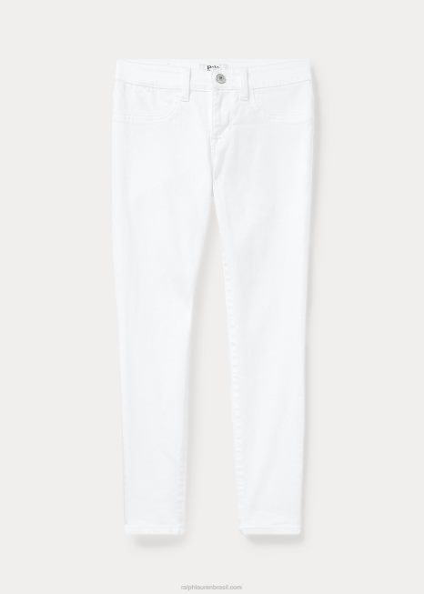 legging jeans aubrie BD6J7179 crianças Ralph Lauren branco