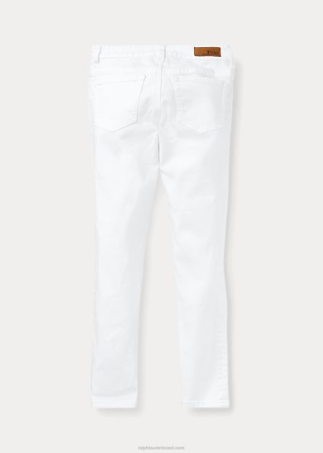 legging jeans aubrie BD6J7179 crianças Ralph Lauren branco