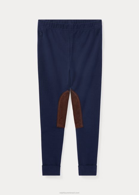 legging jodhpur BD6J7485 crianças Ralph Lauren marinha refinada
