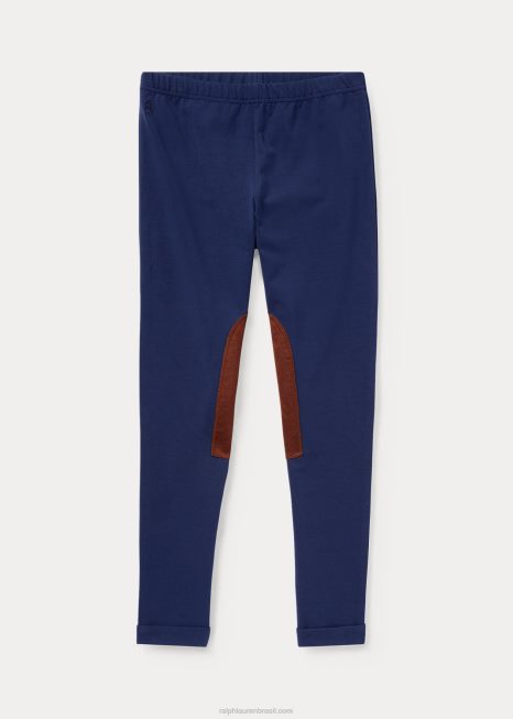 legging jodhpur BD6J7637 crianças Ralph Lauren marinha refinada