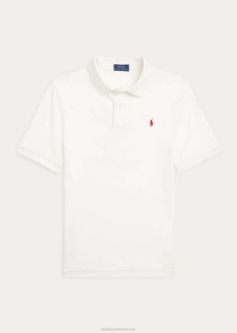 camisa pólo de malha de algodão lunar ano novo BD6J6571 crianças Ralph Lauren nevis