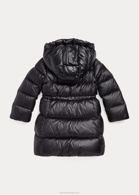 casaco longo resistente à água BD6J7475 crianças Ralph Lauren preto
