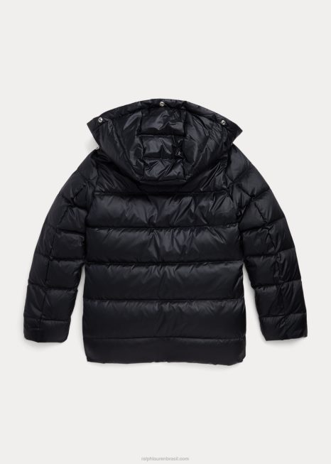 jaqueta resistente à água BD6J7508 crianças Ralph Lauren preto