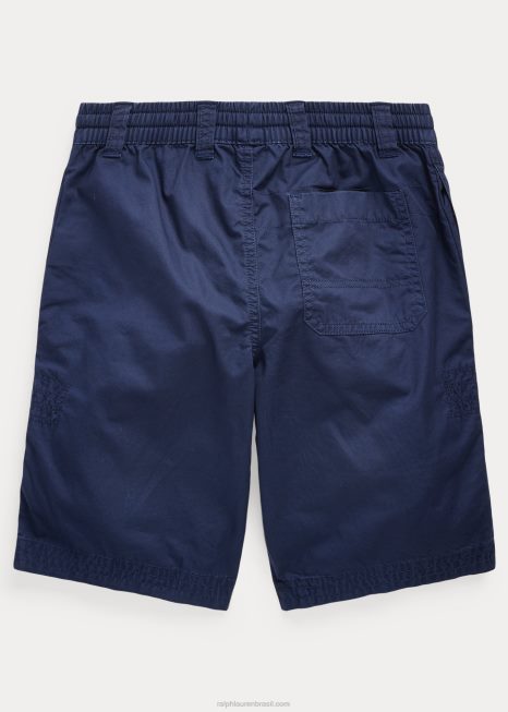 cordão chino curto BD6J5644 crianças Ralph Lauren marinha de newport