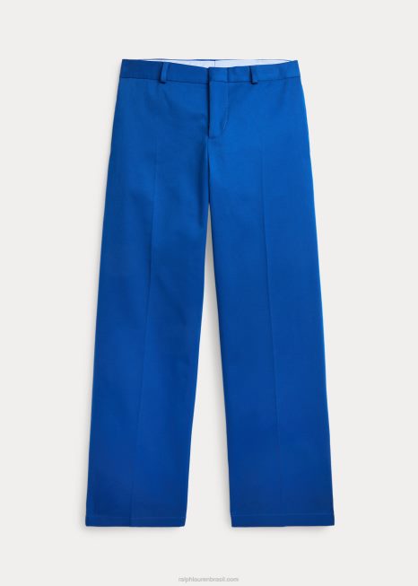 calça chino elástica BD6J9869 crianças Ralph Lauren estrela de safira