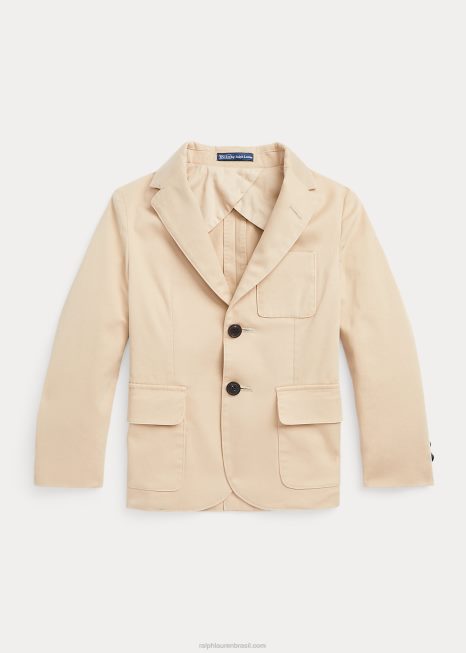 paletó chino elástico BD6J5872 crianças Ralph Lauren bronzeado