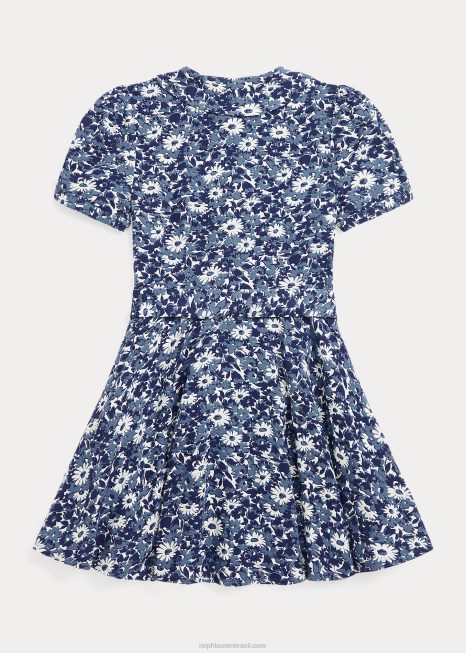 camisa social florida BD6J7417 crianças Ralph Lauren floral katrina