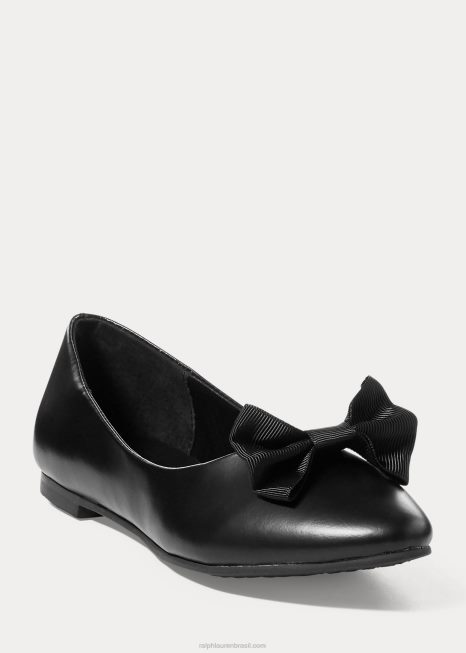nala balé plano BD6J7286 crianças Ralph Lauren couro preto