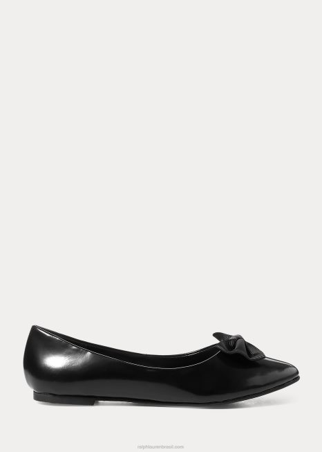 nala balé plano BD6J7298 crianças Ralph Lauren couro preto