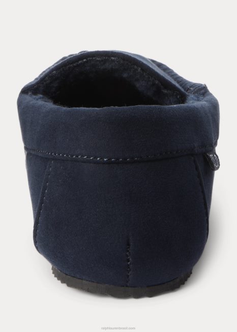 dezi iv polo bear chinelo de camurça sintética BD6J6704 crianças Ralph Lauren