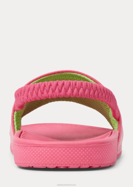 deslizamento de pônei cayson polo BD6J7261 crianças Ralph Lauren rosa baja/cidra