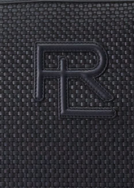 bolsa mensageiro de couro de bezerro BD6J8960 homens Ralph Lauren presidente da marinha