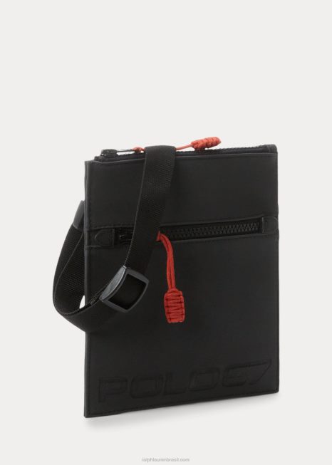 bolsa transversal polo mirum BD6J2301 homens Ralph Lauren preto
