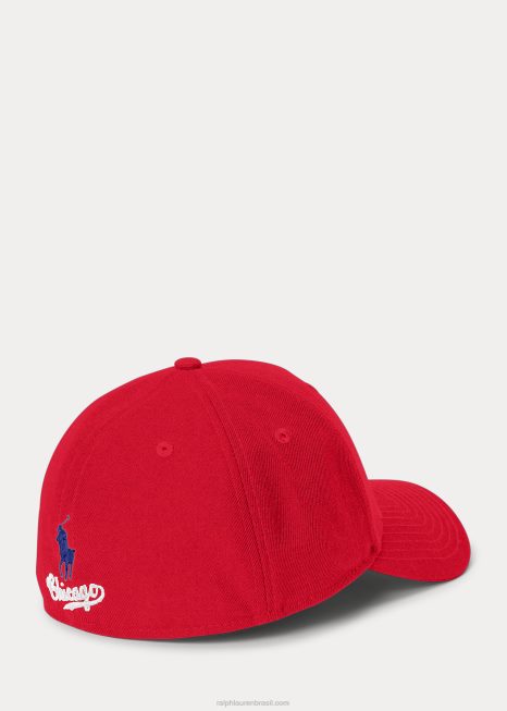 boné polo ralph lauren cubs BD6J5563 homensvermelho