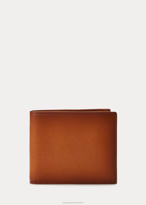carteira vachetta polida à mão BD6J9037 homens Ralph Lauren
