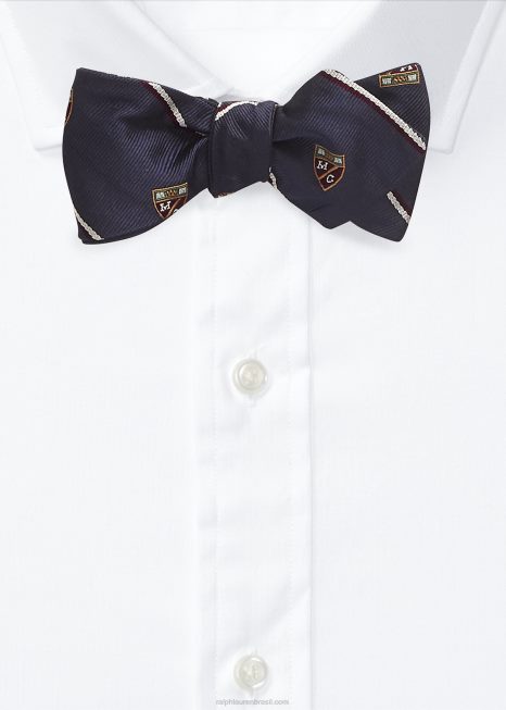 gravata borboleta club da coleção morehouse BD6J2638 homens Ralph Lauren marinha
