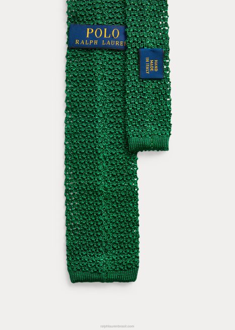 gravata de seda BD6J2246 homens Ralph Lauren verde