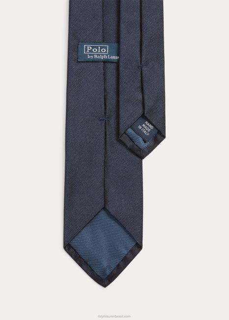 gravata de seda BD6J2255 homens Ralph Lauren marinha
