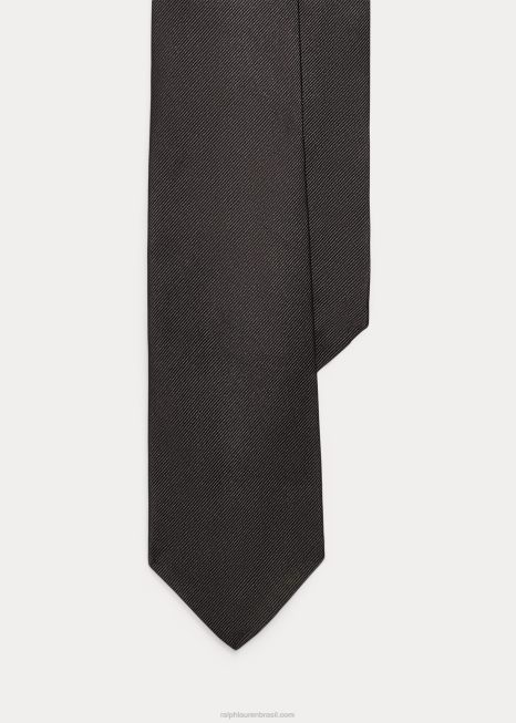 gravata de seda BD6J2256 homens Ralph Lauren preto