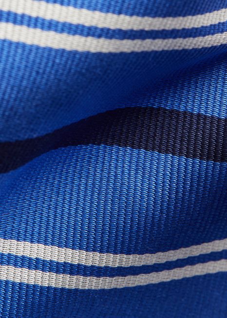 gravata repp de seda listrada BD6J2509 homens Ralph Lauren azul