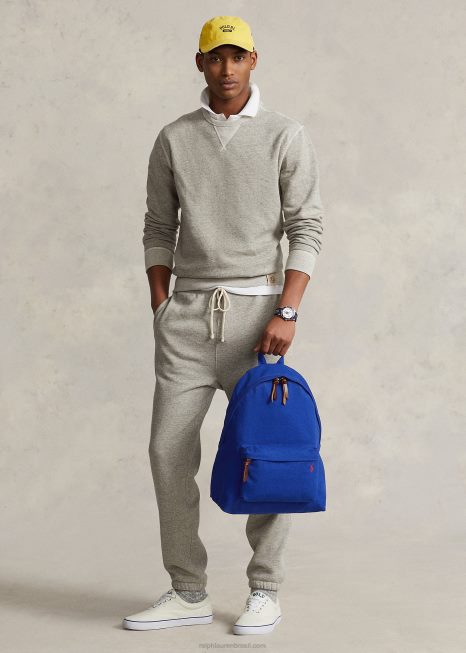 mochila de lona BD6J2388 homens Ralph Lauren cidade real