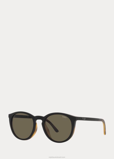 óculos panto com lentes solares BD6J2590 homens Ralph Lauren