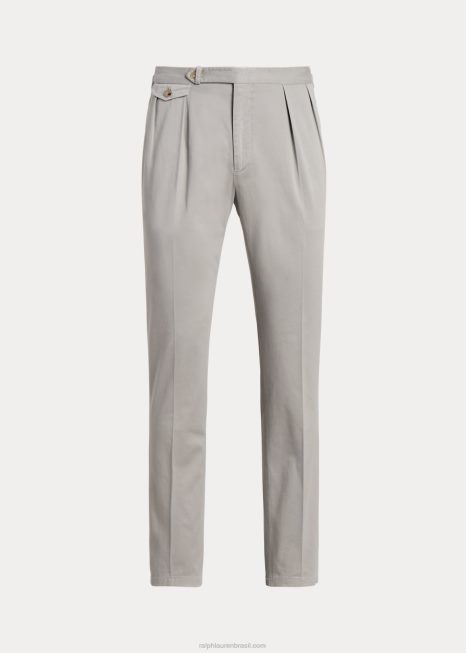 calça chino stretch tingida BD6J823 homens Ralph Lauren névoa cinza