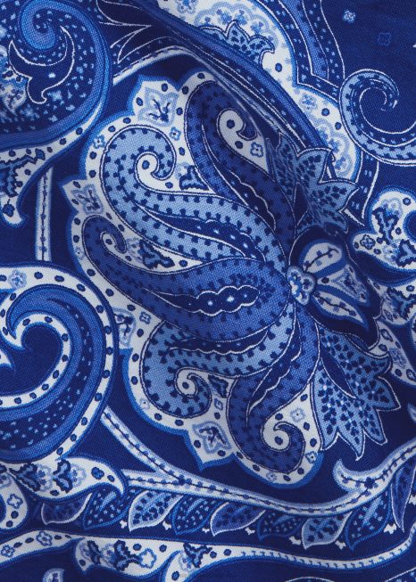 camisa clássica paisley oxford BD6J621 homens Ralph Lauren jerry paisley