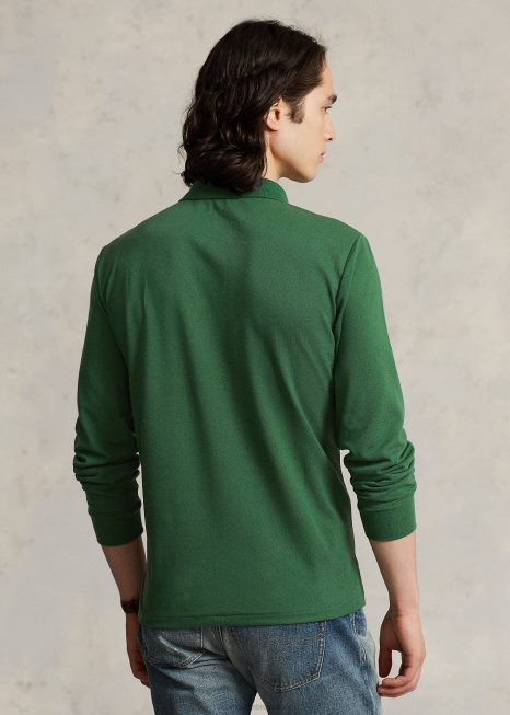 o polo terrestre BD6J1041 homens Ralph Lauren Stuart verde