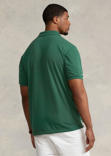 o polo terrestre BD6J1545 homens Ralph Lauren Stuart verde