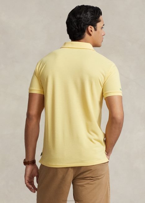 o polo terrestre BD6J985 homens Ralph Lauren milho amarelo