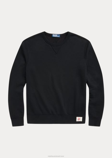 moletom de lã BD6J8641 homens Ralph Lauren preto