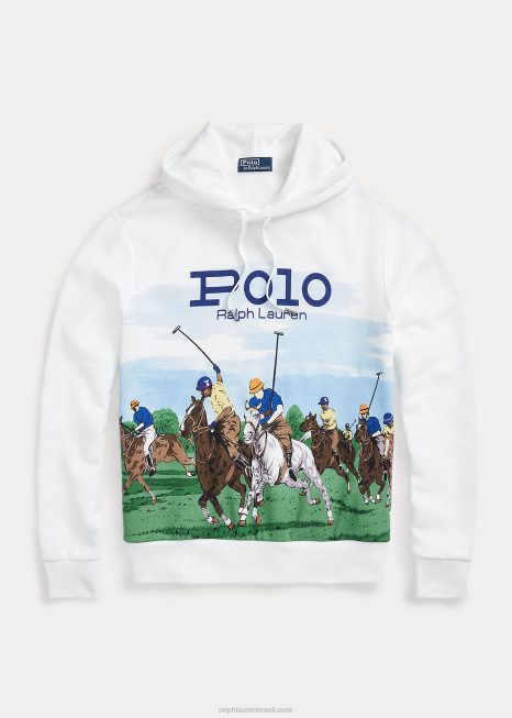 moletom de lã polo match BD6J8647 homens Ralph Lauren clube cênico