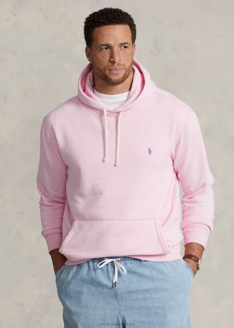 moletom de lã rl BD6J1579 homens Ralph Lauren rosa carmelo