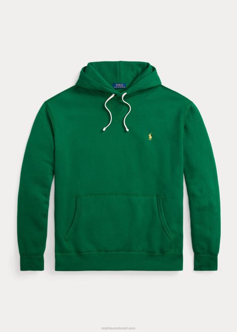 moletom de lã rl BD6J1581 homens Ralph Lauren verde atlético