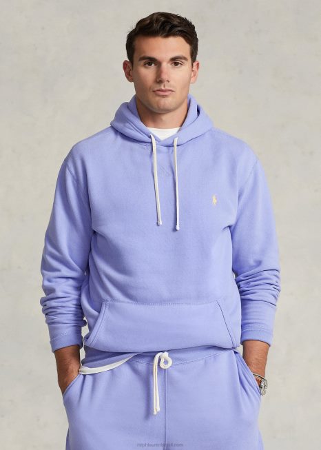 moletom de lã rl BD6J1583 homens Ralph Lauren lafayette azul