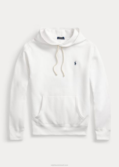 moletom de lã rl BD6J398 homens Ralph Lauren branco