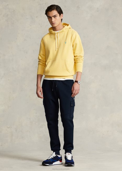 moletom de lã rl BD6J8574 homens Ralph Lauren milho amarelo