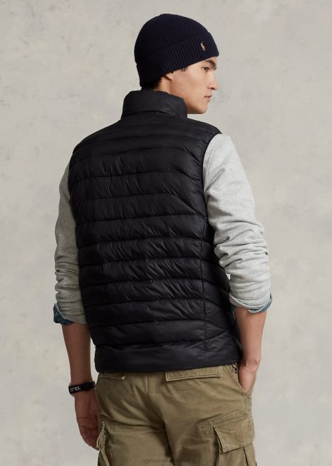 o colete embalável BD6J112 homens Ralph Lauren preto