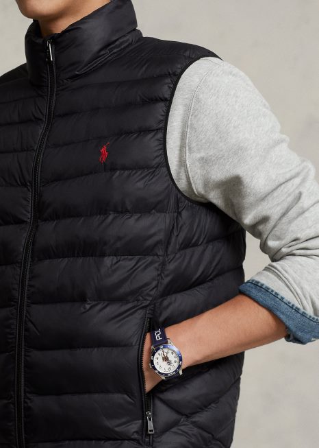 o colete embalável BD6J112 homens Ralph Lauren preto