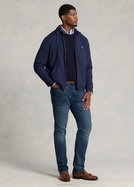 jaqueta bi-swing BD6J1554 homens Ralph Lauren marinha refinada