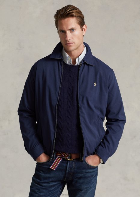 jaqueta bi-swing BD6J284 homens Ralph Lauren marinha refinada