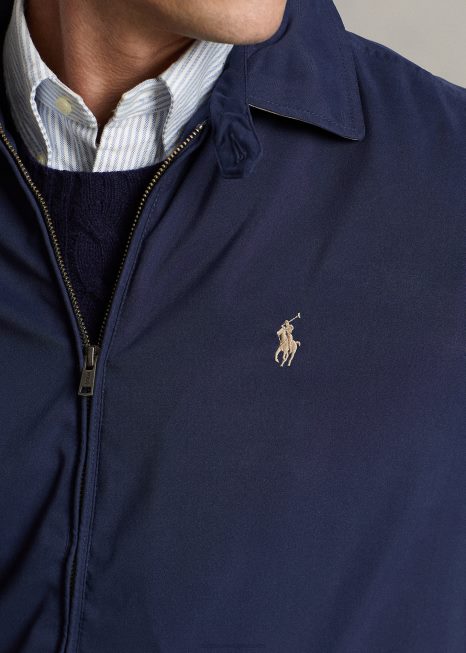 jaqueta bi-swing BD6J284 homens Ralph Lauren marinha refinada