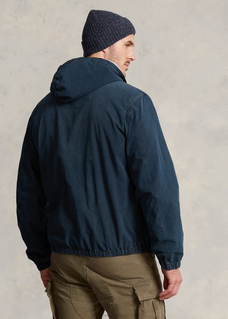 jaqueta jeans com capuz BD6J1798 homens Ralph Lauren nathen